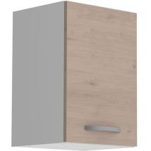 Schrank Hoch 1 Tür - Eiche Jackson - 40 X 36 X Höhe 58 Cm
