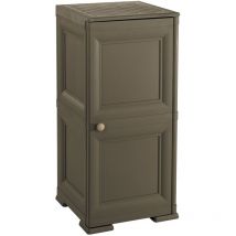 Tontarelli - S.p.A. Multiuso omnimodus 1 Anta, 2 Moduli Mobile Contenitore, wengé, 40x47x85.5 cm