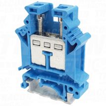 Schraub-neutralleiteranschlussklemme Für Sammelschiene, Blau 2,5-16mm2, 800vac, 101a Zug