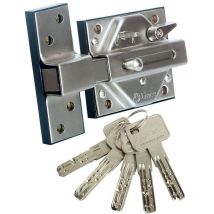 Hochsicherheits-Riegel Lince 7930R, mattes Chrom-Finish, 97930RCM