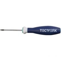 Tecwerk Schraubendreher Gr.t 20 Klingen-l.100mm 3k-griff Rundkl.tecwerk