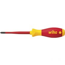 Toolland - Wiha Schraubendreher Softfinish Electric Slimfix Plusminus/phillips Sl/ph1 X 80 Mm (35502)