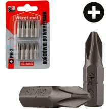 Schraubendreherbits typ PH2X25 - 10 Stück S2