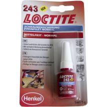 243 1370555 Schraubensicherung Festigkeit: Mittel 5 Ml - Loctite