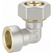 Schraubfitting, Klemmverschraubung für Aluverbundrohr Übergangswinkel 'Innen' 20 x 1/2'