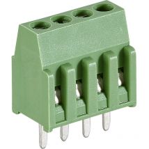TE Connectivity 282836-5 Schraubklemmblock 1.31 mm² Polzahl 5 Grün 1 St.