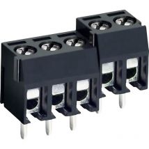 1192189 Schraubklemmblock 1.31 mm² Polzahl 3 Schwarz 1 St. - Deca