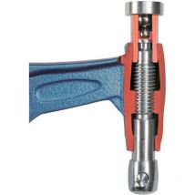 Hochleistungs-Schraubzw. 4003-P 35x8mm 60cm Urko