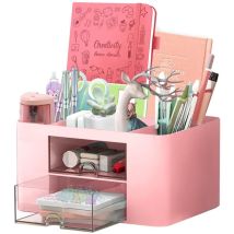 Schreibtisch-organizer Mit 7 Fächern – Stiftehalter – Schreibtisch-organizer Mit Schublade – Multifunktional – Für Büro, Zuhause, Schule – 