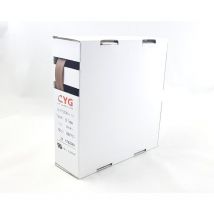 Schrumpfschlauch 9,5mm brown (15m)