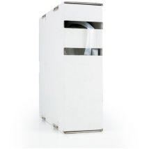 Hongshang - 10785 Schrumpfschlauch ohne Kleber Transparent 12 mm 4 mm Schrumpfrate:3:1 4 m