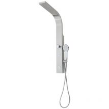 Schütte - Shower Panel sansibar Stainless Steel Colour