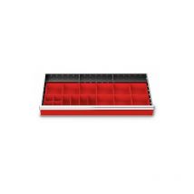 Bedrunka+hirth - Schubladeneinteilung r 36-16 mit Kleinteilekästen für Front 100 mm Maße in mm (BxT): 900 x 400