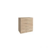 Kommode mit 4 Schubladen – Eiche – 70x40x72 cm