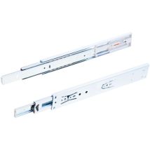 Wovar Schubladenschienen Soft-Close 400 mm – Tragfähigkeit ca. 40 kg – Ideal für Küchen, Büros und Wohnräume