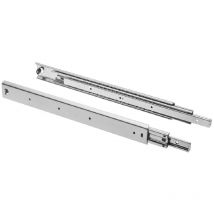 Ms Beschläge - Schubladenvollauszug 100kg Schubladenschiene H 53mm Schubkastenschiene Schwerlast 1000mm