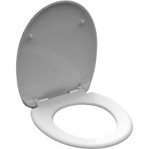 Toilet Seat with Soft-Close industrial grey Schütte