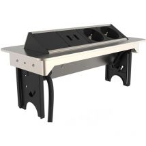 Schütte - Prise intégrée à 2 voies E2 Noir