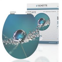 Mdf hg WC-Sitz water drop, mit Absenkautomatik