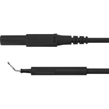 Schützinger - Al 8322 / Zpk / 1 / 100 / Sw Adapterleitung Stecker 4 Mm Prüfspitze Schwarz 1 St.