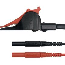 Kml 7460 / sak / 1 / 150 Cavo di misura [Spina 4 mm - Morsetto Kelvin] Nero/Rosso 1 pz. - Schützinger