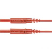 Msfk A301 / 0.5 / 100 / rt Messleitung Stecker 2 mm Stecker 2 mm Rot 1 St. - Schützinger