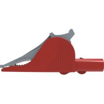Schützinger - sak 6675 Ni / rt Sicherheits-Abgreifklemme Buchse 4 mm Rot