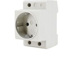 Schuko GS16 - 16A - 250V ac - Rail TH35 - IP20 - Compacto y fiable