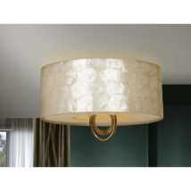 Schuller - Ed - 4 Light Flush Ceiling Light Gold, E27