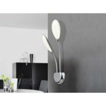 Schuller - Lucila - Integrated led 2 Light Wall Lamp Chrome