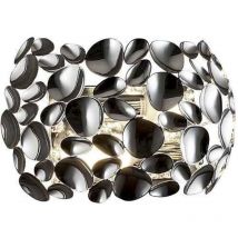 Narisa - Applique 2 luci Cromo, attacco E14 - Schuller