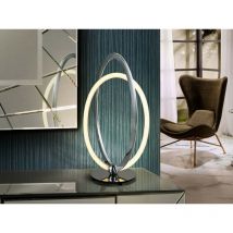 Ocellis - Integrated led Table Lamp, Chrome - Schuller