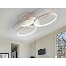 Schuller - Sios - Integrated led 3 Light Flush Ceiling Light White