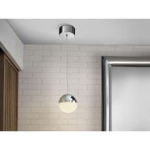 Schuller Lighting - Schuller Sphere - Integrated led Globe Ceiling Pendant Chrome