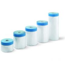 UV-Paint-MASK 140 cm x 20 m Abdeckfolie mit Gewebeklebeband Blue Mask - Schuller
