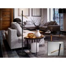 Schuller Lighting - Schuller Varas - Integrated led 2 Light Floor Lamp Matt black, Gold