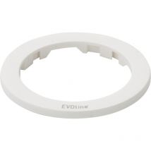 One Abdeckring Steckdosen Abdeckung Sichtblende aus Kunststoff weiß - Evoline