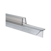 Joint d'étanchéité, translucide, universel, pour bas de porte de douche, 1000 mm recoupable, pour paroi de 8 mm - Schulte