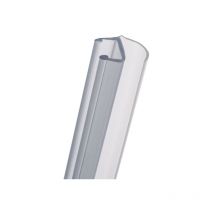 Joint d'étanchéité vertical translucide, entre porte de douche et paroi fixe, universel, 2010 mm recoupable, pour porte de 8 mm - Schulte