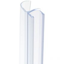 Joint d'étanchéité vertical translucide, pour pare-baignoire, universel, 1600 mm recoupable, pour porte de 5 mm - Schulte