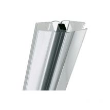 Lot de 2 joints magnétiques universels 90° degrés, translucide, 2010 mm recoupable, pour porte 5, 6 et 8 mm - Schulte