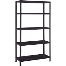 Schulte Regal Stecksystem Blackline 1900x1000x450mm Mit 5 Böden Aus Metall 65kg Fachlast