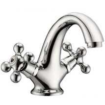 Mitigeur de lavabo à 2 poignées ELK Chrome SCHÜTTE