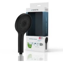 Schütte - Doccetta Samoa Rain Tecnologia A Getto Di Velluto Soffione Doccia Con Oltre 300 Ugelli 3 Tipi Di Getto Regolabili Soffione Doccia 