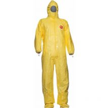 Schutzoverall Typ 3/4/5/6 Tychem 2000 C, Gelb, Unisex-größe: Xl - Dupont