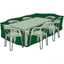 Schutzhülle für Tisch und Stühle, 225 x 143 x 90 cm, 100 g/m²