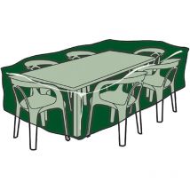 Schutzhülle für Tisch und Stühle, 325 x 205 x 90 cm, 100 g/m²