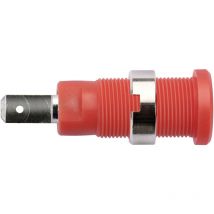 Sicherheits-Einbaubuchse Rot 1 St. - Schützinger