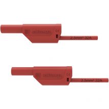 Schützinger - Sicherheits-Messleitung 150 cm Rot 1 St.