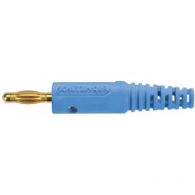 Spina a cestello a molla ø perno: 4 mm Blu 1 pz. - Schützinger